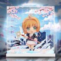 【AOWOBOX】GSC 庫洛魔法使 黏土人 918 木之本櫻 友枝中學制服Ver. 主題展示盒