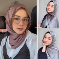 Jilbab Hijab Kerudung Pashmina Shawl Button Pasmina Kancing Cetet