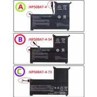 New NP50BAT-4-73 Laptop Battery For Clevo NP70 NP7861C JiangXin X15XS X15AT X17AT-23 For Hasee TX8R9 TX9R9 TX8R7 TX9R7