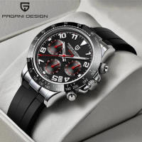 2022 PAGANI DESIGN Mens Watches Japan VK63 Automatic Watch Men Multifunction Luxury Chronograph Wristwatches Relogio Masculino