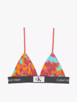 Calvin Klein CK UNDERWEAR - CALVIN KLEIN 1996 LIGHTLY LINED TRIANGLE BRA - multi