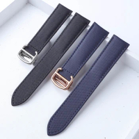 Nylon Watch Band Substitute Cartier Tank London Key Folding Buckle Collection Men's and Women's 20mm Watch Accessories