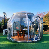 Factory Price Soundproof Dome Tents Transparent Winter Hotel Dome Small Geodesic Igloo Pc Dome Tent