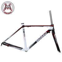 700C MOSSO 730TCA Road Bike Frameset Ultra-light Aluminum Alloy Frameset With Half Carbon Front Fork Bicycle Accessories