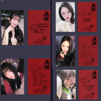 โฟโต้การ์ดกำมะหยี่สีแดง, 5 ชิ้น/เซ็ต, ชิลล์ฆ่า - โปสเตอร์อัลบั้มที่ 3, การ์ดโลโม่, Irene, Yeri, Joy,