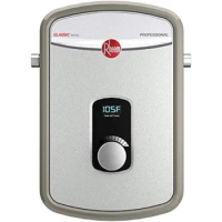 Rheem 240V Heating Chamber RTEX-13 Residential Tankless Water Heater, GRAY
