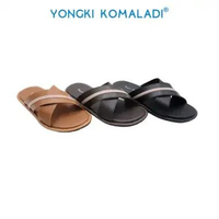 YONGKI KOMALADI ANKA SANDAL OL-AR4506-BF MEN 40 Coffee