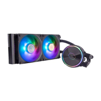 【CoolerMaster】Cooler Master 酷碼 MasterLiquid PL240 FLUX 水冷散熱器(PL240 FLUX)