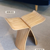 modern minimalist shoe changing minimalist low stool