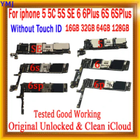 8GB /16GB / 32GB / 64GB for iphone 5 5C 5S SE 6 Plus 6S Plus Motherboard With IOS System Original Unlocked Mainboard Tested Well