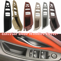 Left Hand Drive LHD For BMW 5 Series F10 F18 520i 525i 528i Car Interior Inner Door Handle Panel Pull Trim Cover 51417225873