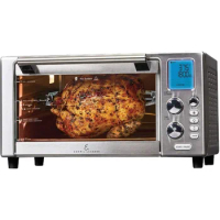 Air Fryer Oven，9-in-1 Multi Cooker,Free Emeril’s Recipe Book Included ,Digital Display, Slick Design