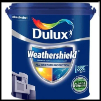 New Dulux Weathershield Brilliant White Galon 2.5 Liter Terlaris