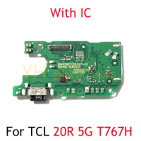 For TCL 20R 5G T767H T767 40SE T610K 405 T506D USB Charging Dock Connector Port Board Flex Cable Repair Parts