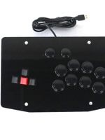 2025 Hit Style Full Button Arcade Fighting Joystick Controller for PC PC Street Fighter STEAM Option