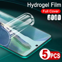 5PCS Hydrogel Film For Samsung Galaxy Note 20 Ultra 5G Water Gel Screen Protectors Samsumg 20Ultra 5 G Galaxi Note20 20Ultra 5 G