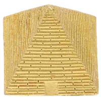 Egyptian Pyramid Model Decorative Small Vintage Pyramid Decor Teaching Prop Mini Pyramid