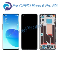 for OPPO Reno 6 Pro 5G LCD Screen + Touch Digitizer Display 2400*1080 PEPM00, CPH2249 Reno 6 Pro 5G LCD Screen Display