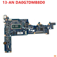 Used DA0G7DMB8D0 L42277-601 L37351-601 For HP 13-AN 13-AN0031 Laptop Motherboard With i3-8145U I7-8565U CPU 4G 8G RAM