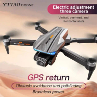 YT130 profesional GPS drone, definisi ultra-tinggi 720p dual camera, super besar baterai hidup, ting