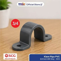 Klem Pipa PVC 3/4 Inch AW Grey - SCG