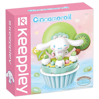 任選 日本QMAN 三麗鷗 杯子蛋糕系列積木 大耳狗 QM46942 Keepplay積木