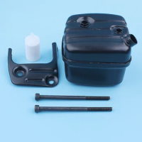Muffler Bracket Bolts Kit For Husqvarna 350 340 345 346XP 351 353 # 503 86 27-03 motosierra gasolina Chainsaw Replacement Parts