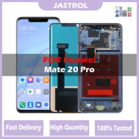 6.39'' LCD For Mate20 Pro Display Replacement for Huawei Mate 20 Pro LCD Display Touch Screen Digitizer Repair Parts With Frame