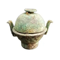 Antique bronzes, bronze and tripod incense burner in the Warring States period and Han Dynasty