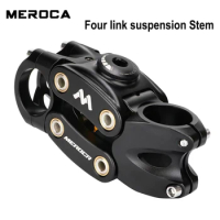 Meroca ShockStop Suspension Stem for Bicycles Shock-Absorbing Bike Handlebar Stem for Road Gravel Hybrid and E-Bikes damper