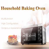 32L Household Baking Oven Multi-Functional Electric Pizza Oven Cake Bread Enameled Oven With Big Capacity