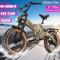 New 48v 1000w 25Ah kit electric bike, 20*4.0 inch ebike electric fat tire bike, fat tire electric bike motorcycle