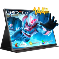 UPERFECT 2K 144Hz Portable Gaming Monitor 18" 2560x1600 QHD 100% DCI-P3 IPS HDR HDMI Ultra Slim Frameless Laptop Display For PC