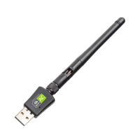 USB Wifi Adapter 600mbps Network Card Dual Band 2.4G/5G Wireless Network Adapter 802.11ac USB Wifi Adapter For Laptop PC