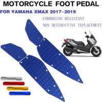 Motorcycle Accessories X MAX Footrest Foot Pads Plate Pedals For Yamaha XMAX 300 XMAX 400 XMAX 250 XMAX 125 2017 - 2019