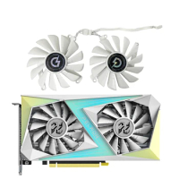 New PELADN RTX 2060 graphics card cooling fan suitable for PELADN RTX 2060 2070 3050 series graphics card fans