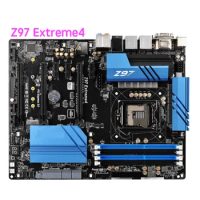 Suitable For ASROCK Z97 Extreme4 Motherboard Z97 LGA 1150 DDR3 ATX Mainboard 100% Tested OK Fully Work