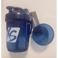XS 安麗 藍泡泡搖搖杯 運動 搖搖杯底下可放蛋白素 400ml 外國