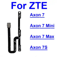 For ZTE Axon7 Axon 7 Max 7 Mini 7S A2017 B2017 C2017 A2018 On OFF Power Volume Button Flex Cable Side Key Flex Cable Parts