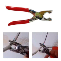 Badminton Racket Plier Badminton Machine String Clamp Convenient Install for Grommets Eyelets