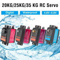 Dsservo Waterproof RC Servo DS3218 20KG DS3225 25KG DS3235 35KG 180/270 Degree for 1/8 1/10 1/12 RC Car Metal Gear Digital Servo