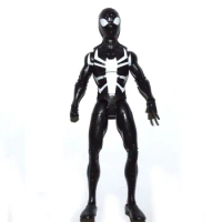 Marvel Comic Black Suit Spiderman Spidey 7" Action Figure TOY