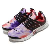 【NIKE 耐吉】休閒鞋 Air Presto Tie-Dye 紅 紫 渲染 男鞋 女鞋 魚骨鞋 襪套式(CT3550-501)
