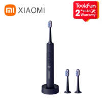 2023 XIAOMI MIJIA T700 Sonic Electric Toothbrush Teeth Whitening Ultrasonic Vibration Oral Cleaner Brush Smart APP LED Display