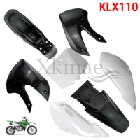 KLX 110 Motorcycle Full Fairing Kits Plastic Body Cover Fenders Mudguard For KLX110 KX65 For Suzuki DRZ110 RM65 Dirt Pit Bike
