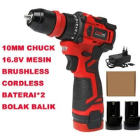 MJ JLD 36VF Mesin bor baterai bor 36-2 bor Impact listrik bor cordless murah 10mm Bor cas/3Mode-bor