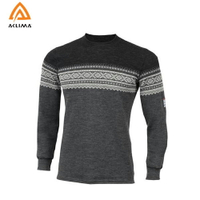 挪威[ACLIMA]DESIGN WOOL MARIUS CREW NECK M / 歐洲製男款美麗諾快乾羊毛衣《長毛象休閒旅遊名店》