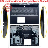 New Original For Dell G7 17 7790 G7 7790 Laptop Palmrest Case RGB Backlight Keyboard US English Version Upper Cover