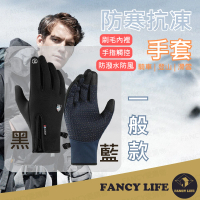 【FANCY LIFE】防寒抗凍手套-一般款(手套 機車手套 騎車手套 保暖手套 防風手套 防寒手套 騎士手套)