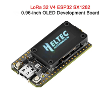 บอร์ด ESP32 0.96 นิ้ว OLED โลรา 32 V4 บีแอลอี ใช้พลังงานแสงอาทิตย์ ESP32 SX1262 กำลังไฟต่ำ บอร์ดพัฒน